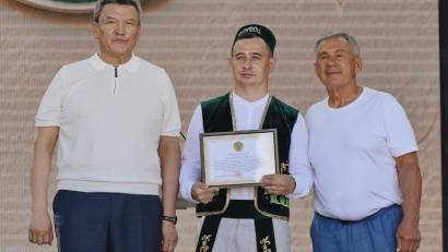 Поздравляем специалиста  Рината Шамшутдинова с получением Благодарственного письма акима Северо-Казахстанской области Гауеза Торсановича Нурмухамбетова!